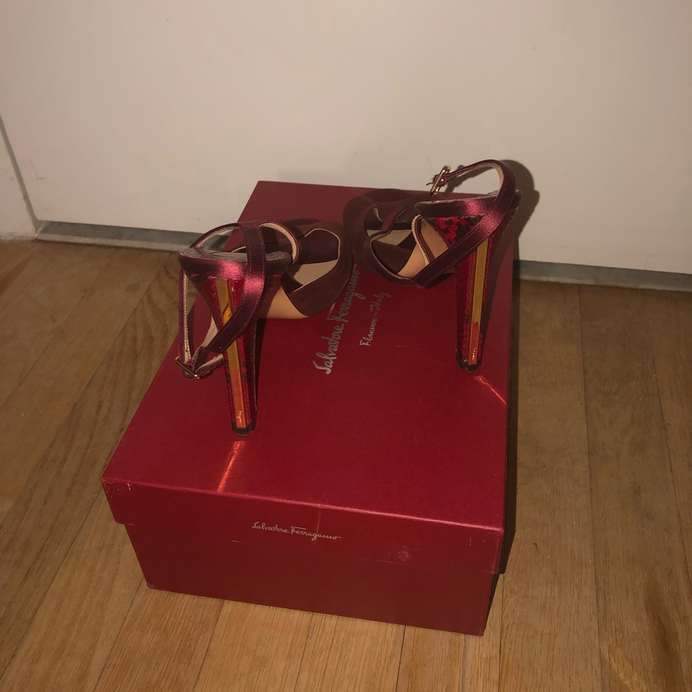 Authentic Ferragamo Heels - Picture 2 of 5